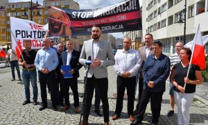 Protest przeciwko masowej imigracji (FOTO)