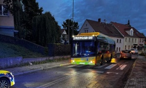 Potrącenie na przejściu dla pieszych w Złotoryi