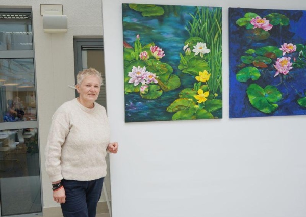 Sztuka, która inspiruje – „Nenufary – piękno natury” w CDT Medicus (FOTO)