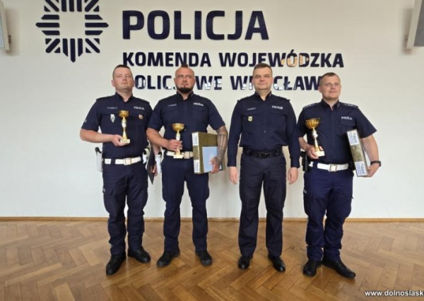 Złotoryjski policjant najlepszy na Dolnym Śląśku