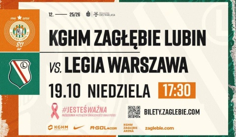 Kup bilet na mecz z Legią Warszawa! Jeszcze są