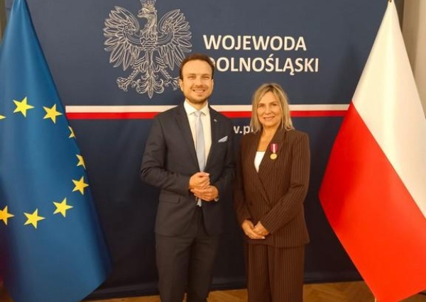 Złoty Medal za Długoletnią Służbę dla Barbary Tórz