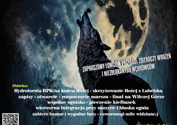  III Nocny Marsz Wilkołaka – ruszamy na szlak przy pełni księżyca!