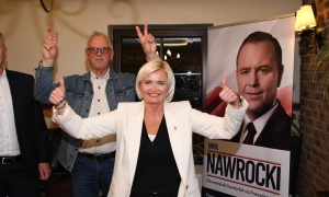 Wybory Prezydenta RP. Wieczór wyborczy PiS w Legnicy (FOTO)