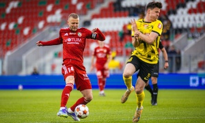Asier Córdoba daje Miedzi nadzieję na baraże o ekstraklasę