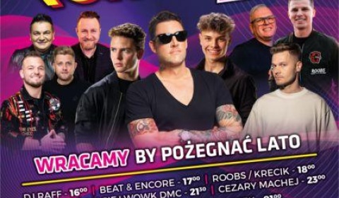 Club Rotation 2.0 w Jaroszówce. Muzyczne zakończenie lata w rytmie największych klubowych hitów