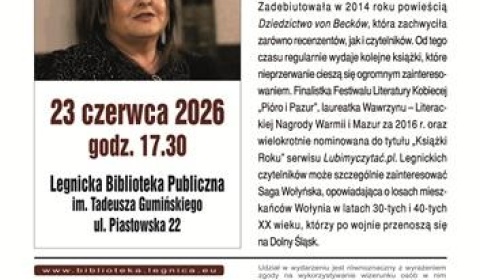 „W powieściach nie ma przypadków” - spotkanie autorskie z Joanną Jax
