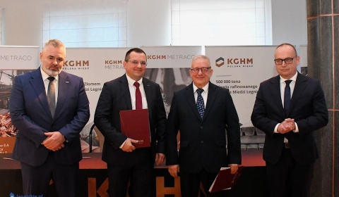 Nowy rozdział w dziejach Huty Miedzi Legnica(FOTO)