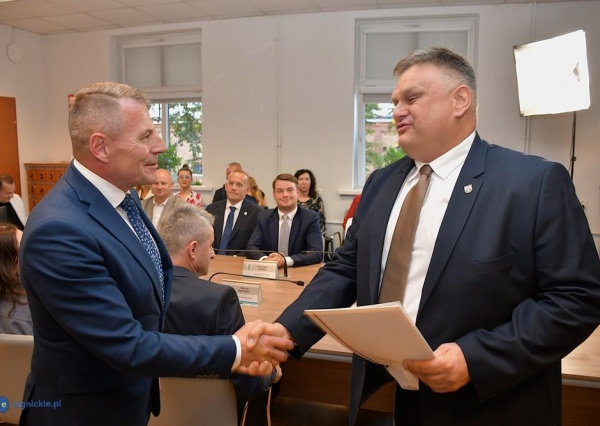 Norbert Grabowski złożył ślubowanie.Gmina Lubin ma nowego wójta (FOTO)