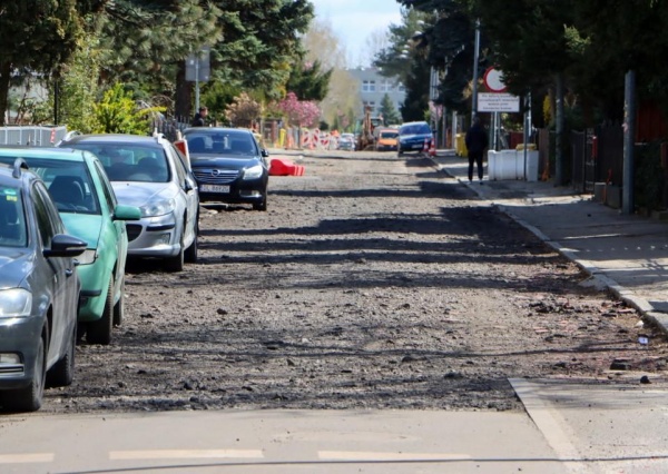  Remont ul. Słonecznej. Pierwszy etap za nami, prace przenoszą się na kolejny odcinek 