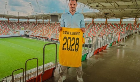 Zlatan Alomerović nowym bramkarzem KGHM Zagłębia Lubin