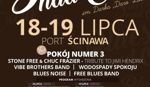  18–19 lipca Blues nad Odrą w ścinawskim porcie!