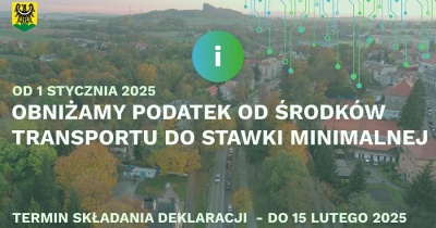 Podatek od środków transportu – nowe korzystne stawki w Złotoryi