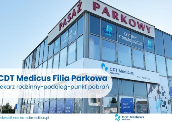CDT Medicus Filia Parkowa w Lubinie - badania i konsultacje blisko Ciebie! 