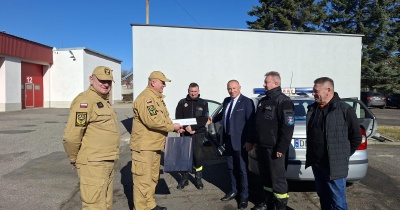 Samochód operacyjny dla OSP w Chobieni