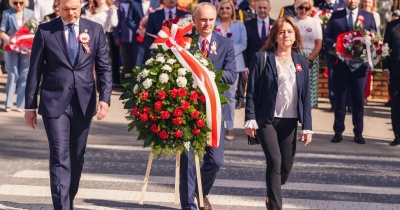 Mieszkańcy Polkowic uczcili święto Konstytucji 3 Maja