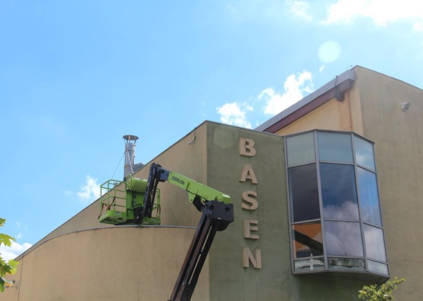 Modernizacja dachu budynku Basenu Miejskiego