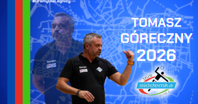 Tomasz Góreczny przedłużył kontrakt z Siódemką Miedź Huras