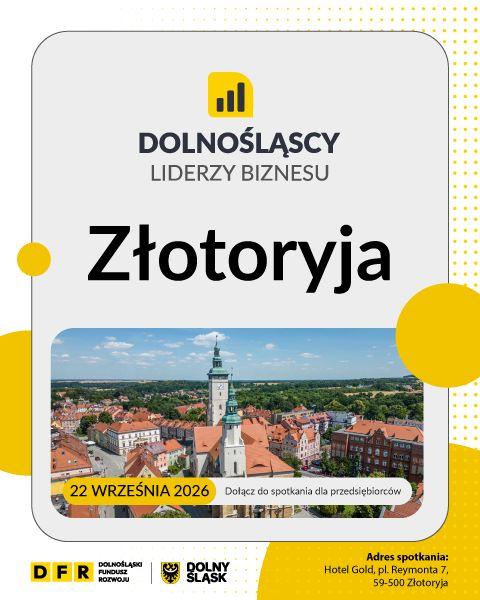 Dolnośląscy Liderzy Biznesu 2026 w Złotoryi