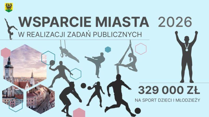 Złotoryja inwestuje w sport najmłodszych – 329 tys. zł dotacji