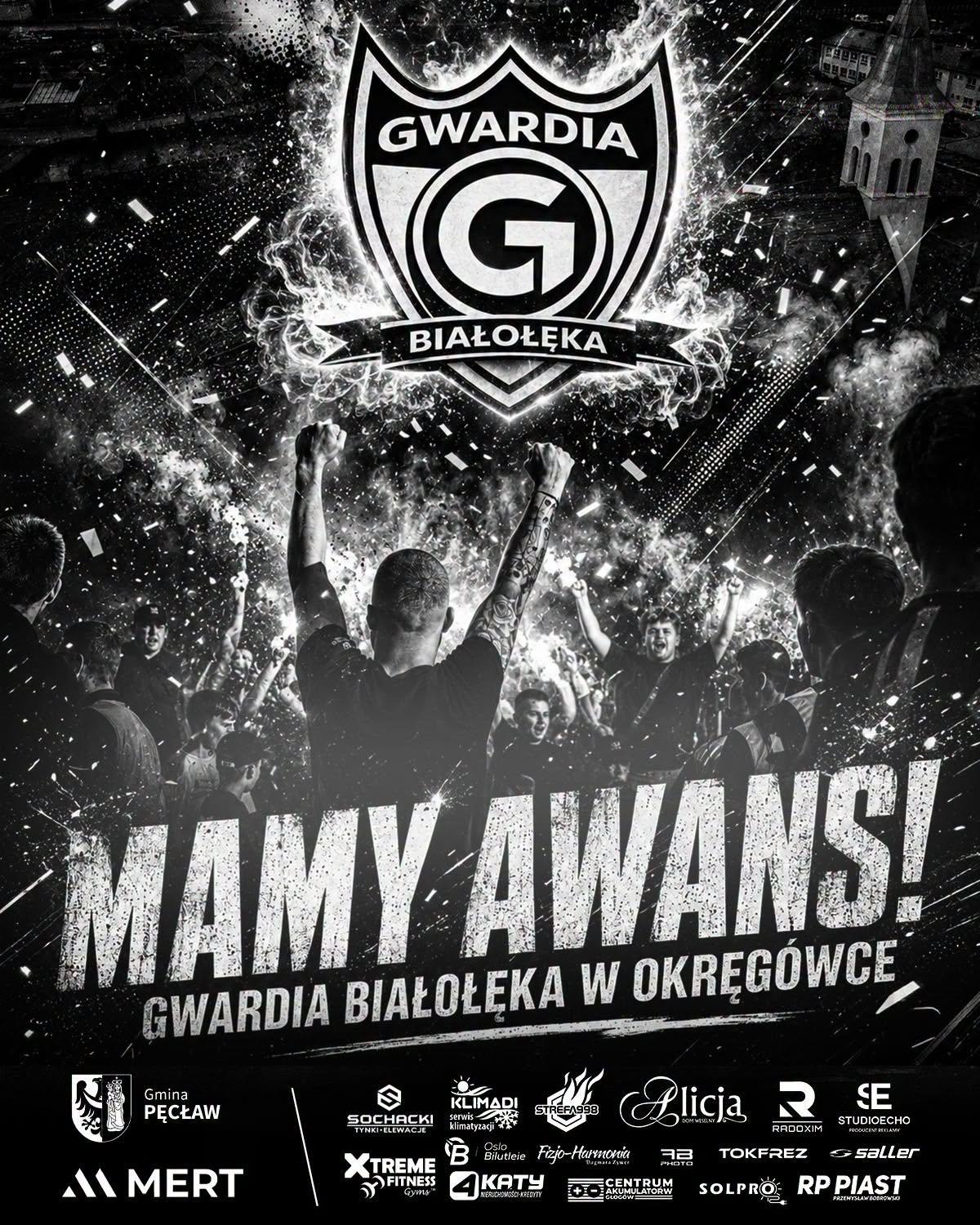 MERT Gwardia Białołęka awansowała do okręgówki. 