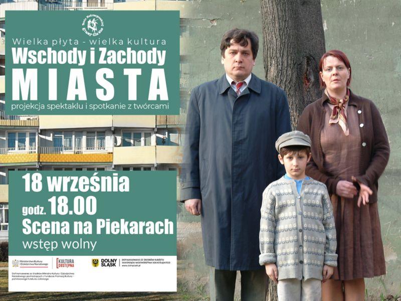 Projekcja spektaklu i spotkanie z aktorami na Piekarach
