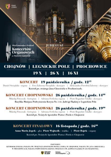 Międzynarodowy Festiwal Koncertów Organowych w Powiecie Legnickim 