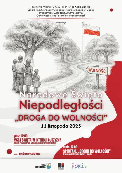 Narodowe Święto Niepodległości w Prochowicach – „Droga do wolności”