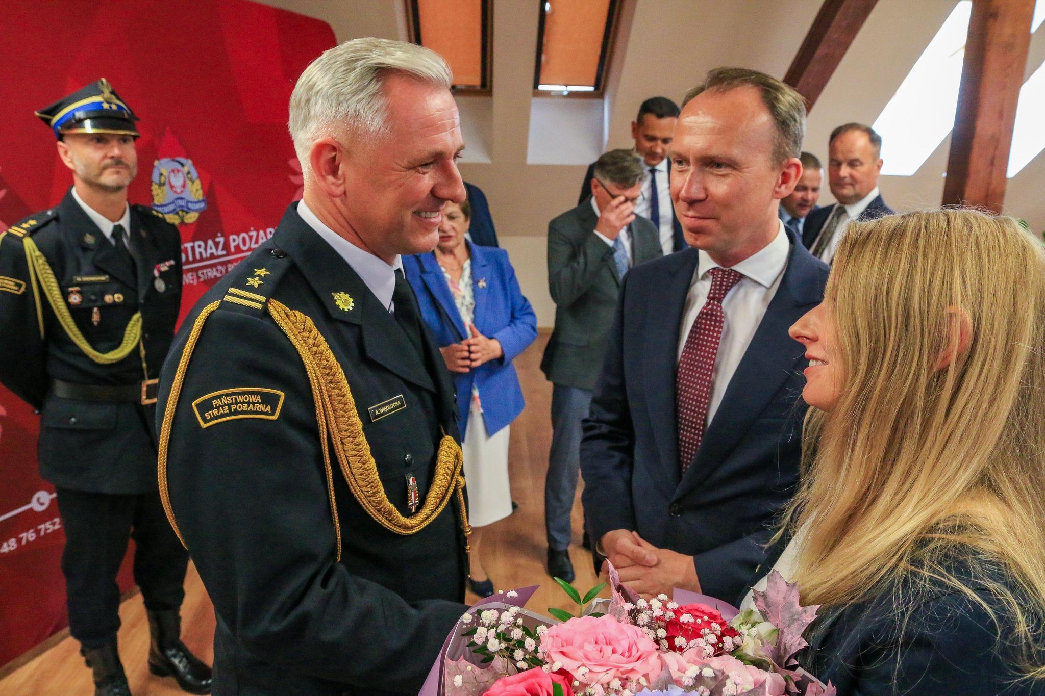 Powołanie nowego komendanta Państwowej Straży Pożarnej w Legnicy 