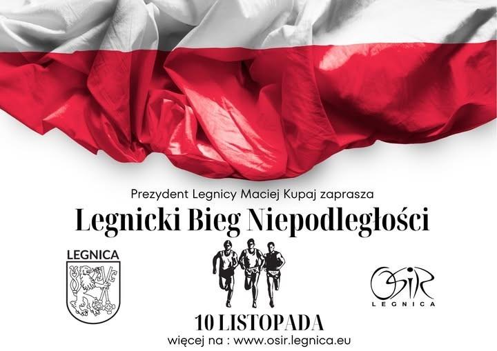 Ruszyły zapisy do legnickiego Biegu Niepodległości