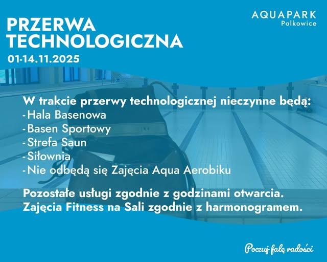 Aquapark w Polkowicach "odpocznie" przez 2 tygodnie