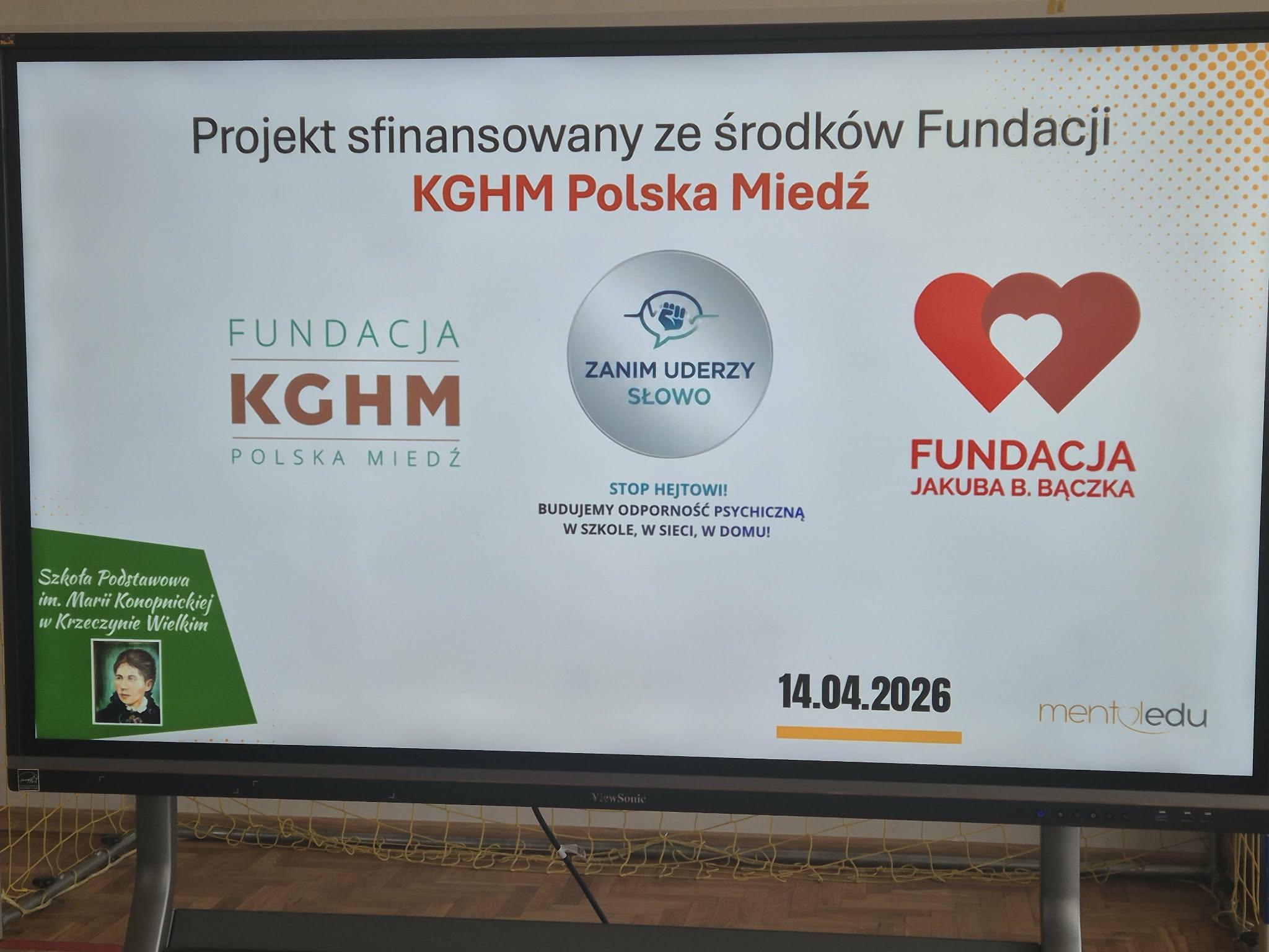 Profilaktyka hejtu w gminnej szkole