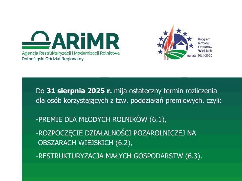 ARiMR wspiera polską wieś i rolników