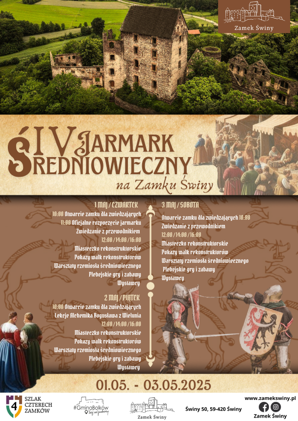 Jak majówka to tylko na Zamku Świny!