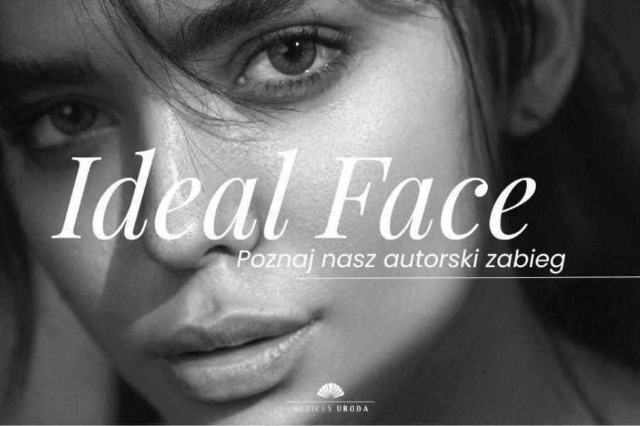 Ideal Face: Rozjaśnianie przebarwień + niwelowanie rumienia + zamykanie naczynek + stymulacja syntezy kolagenu