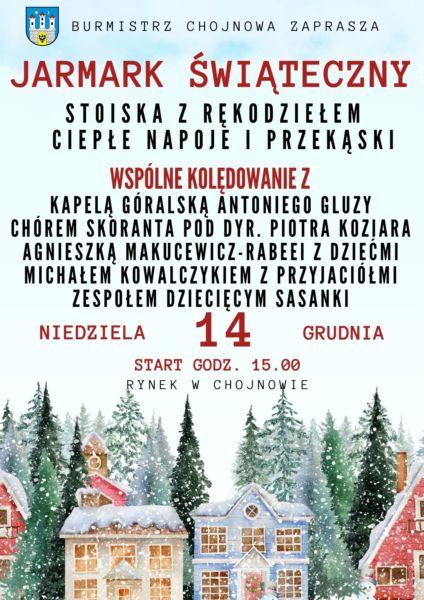 To będzie magiczny Jarmark Świąteczny w Chojnowie