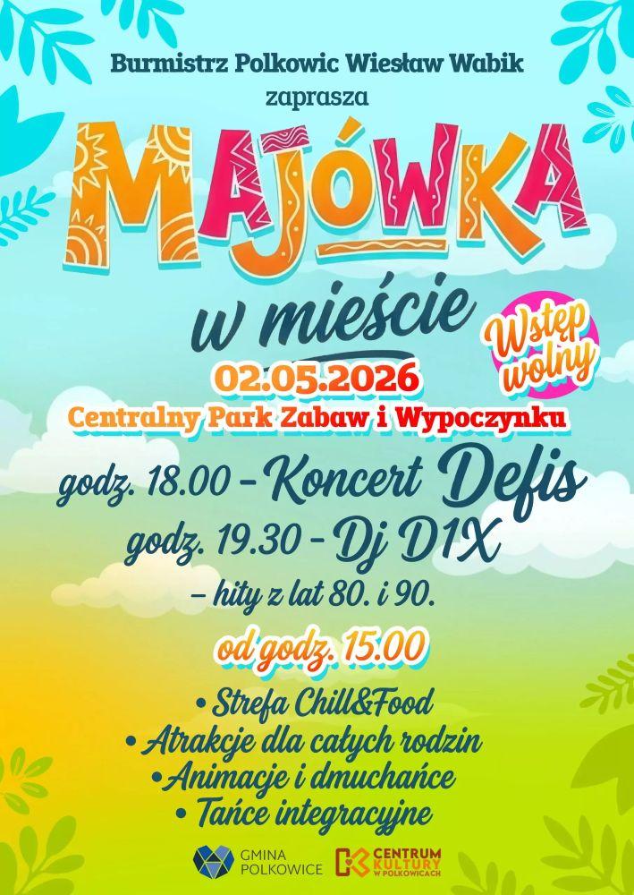 Świętuj, odpocznij, baw się – majówka w Polkowicach 