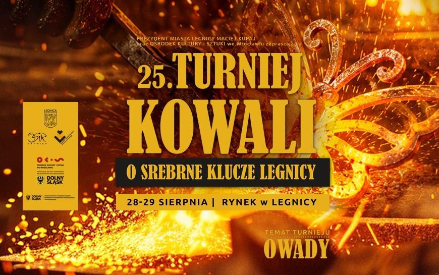 XXV Turniej Kowali o Srebrne Klucze Legnicy odbędzie się pod koniec sierpnia 