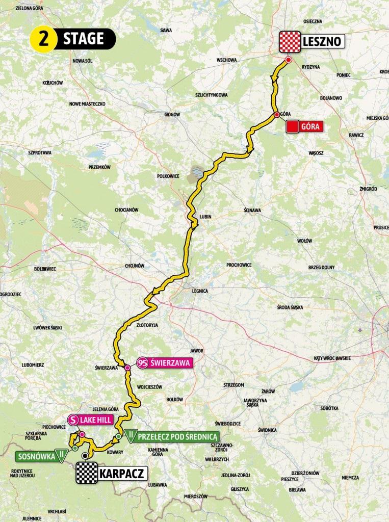 Machina Tour de Pologne nabiera rozpędu. Pojadą przez Lubin, Złotoryję...