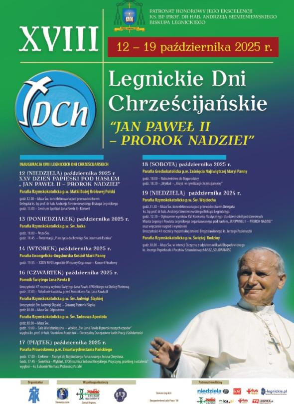 Przed nami XVIII Legnickie Dni Chrześcijańskie