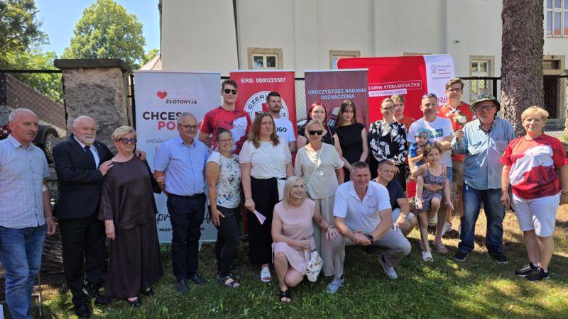 Krew i odznaczenia, szósta akcja krwiodawstwa w Klasztorze Franciszkanów w Złotoryi