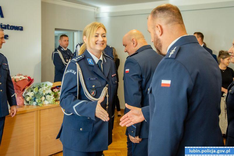 Inspektor Justyna Kowalczyk na czele lubińskiej policji