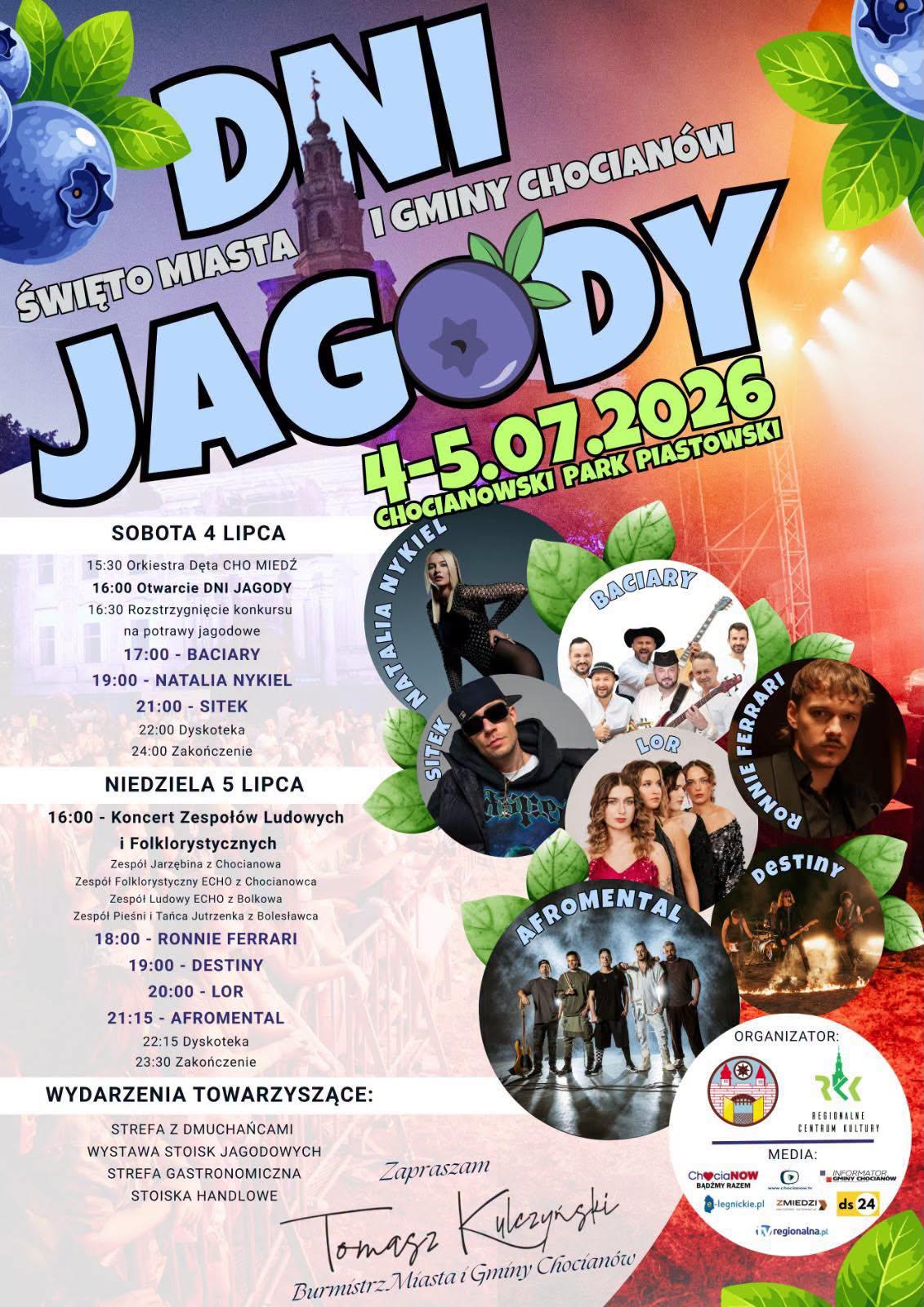 "Jagodowa petarda" w Chocianowie