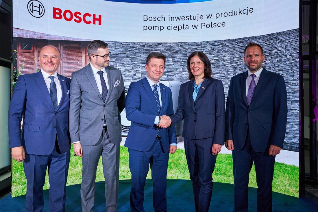 Bosch zbuduje fabrykę pomp ciepła