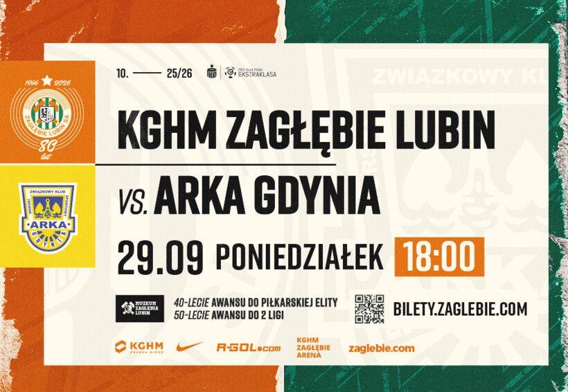Kup bilet na mecz przyjaźni KGHM Zagłębie z Arką Gdynia