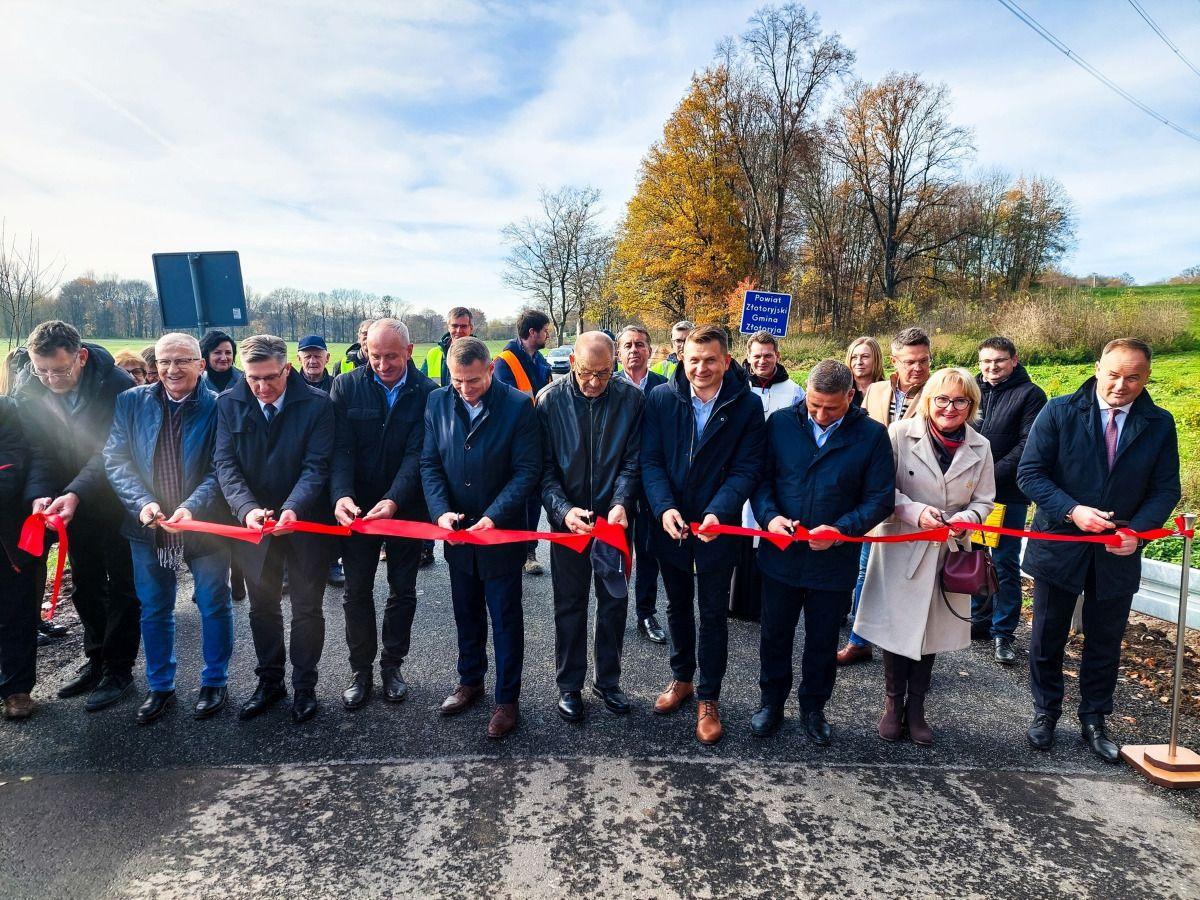 Z Rzymówki do granic powiatu jak po maśle 