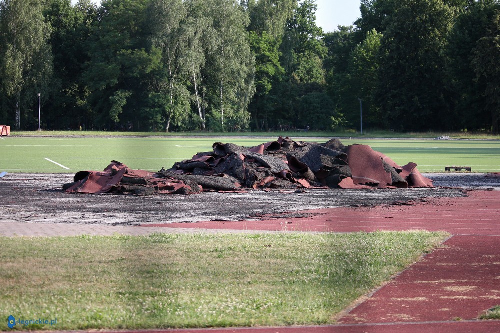 Trwa modernizacja boiska w parku (FOTO)