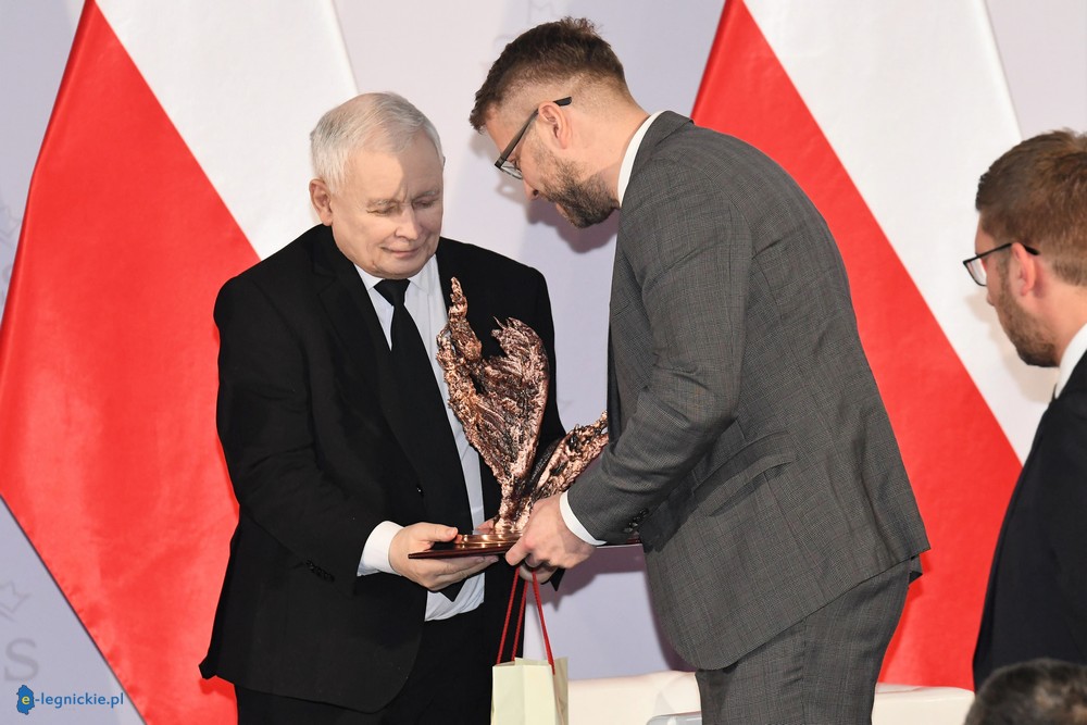 Jarosław Kaczyński w Legnicy (FOTO, FILM)