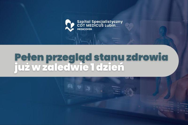 Jedynie z CDT MEDICUS zrobisz profesjonalny przegąd stanu zdrowia !