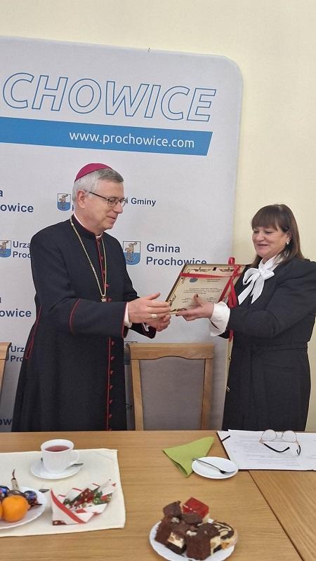 Biskup legnicki odwiedził Prochowice (FOTO)